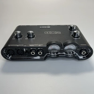 LINE 6 POD UX2 Digital Recording Audio Interface - Black - Image 1 of 4