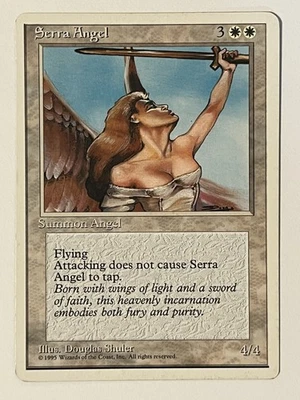 Serra Angel четвертое издание без фольги MTG MP - Изображение 1 из 2