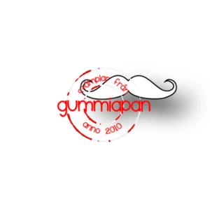 Gummiapan Stanzschablone D170512 - Schnurrbart Mann Haare Herrenkarte Mannlich - Bild 1 von 1