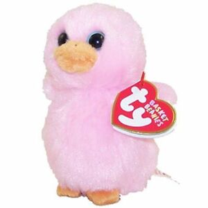 TY Basket Beanie Babies Springy the Pink Chick New Perfect For Easter Baskets