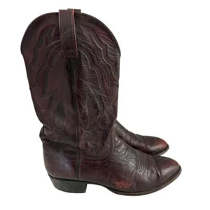 Lucchese Men's Cherry Western Cowboy Boots Size 10EE - Picture 1 of 9