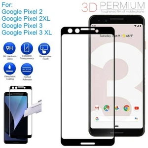 1X Tempered Glass Screen Protector For Google Pixel 2/3 2/3XL 3A XL - Picture 1 of 8
