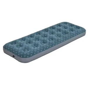 Single Size Air Mattress Inflatable Bed Sleeping Pad for Camping Patterned Fl... - Picture 1 of 6