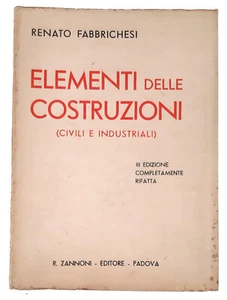 Elementi delle costruzioni (civili e industriali) - Padova, 1945 - Imagen 1 de 5