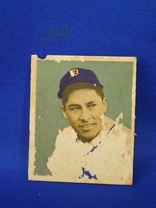 Vintage Eddie Lake Detroit Tigers Bowman Gum Baseball Cards