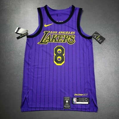 100% Authentic Kobe Bryant Nike Los Angeles Lore City Lakers Jersey 44 M Mens - Image 1 of 4