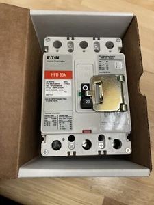 1-EATON HFD3020 3 POLE 20A HFD 65K CIRCUIT BREAKER (NEW TAKE OUT) - Picture 1 of 12