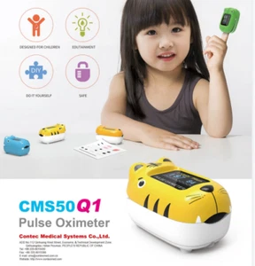 Monitor portátil para niños oxímetro de pulso en sangre Contec SpO2 Pr - Imagen 1 de 6