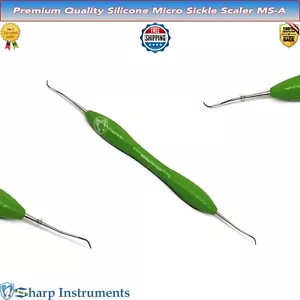 MS-A Sickle Scaler Posterior Dental Hygiene Micro Sharp Calculus, Tartar Scraper - Picture 1 of 1