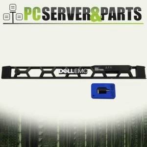 Dell EMC PowerEdge R6415 1U LCD Front Bezel 521RX 7M3F1 9NN24 w/ Key - Photo 1/1