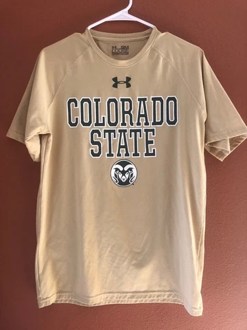 Under Armour mens womens unisex Colorado State Rams tshirt small short sleeve Cover
