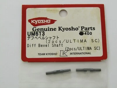 Kyosho UM613 Diff Bevel Shaft -2pcs For V-One R4/Lazer ZX7/TF6 SP/Ultima SC/SC6 - Image 1 of 4