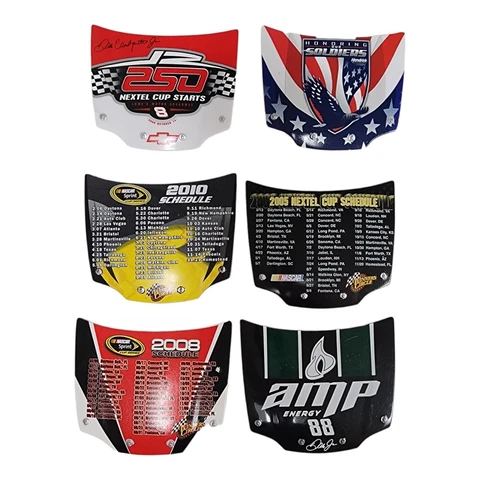 NASCAR Miniature Collectible Hood Magnets Dale Earnhardt Jr Lot of 6 Cover