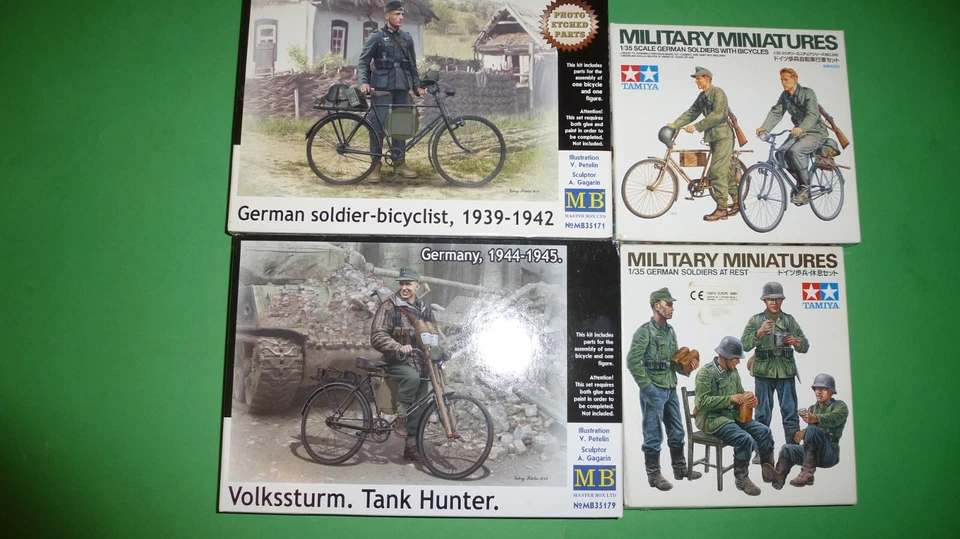 1/35 Figurini Germany 4 scatole. - Immagine 1 di 4