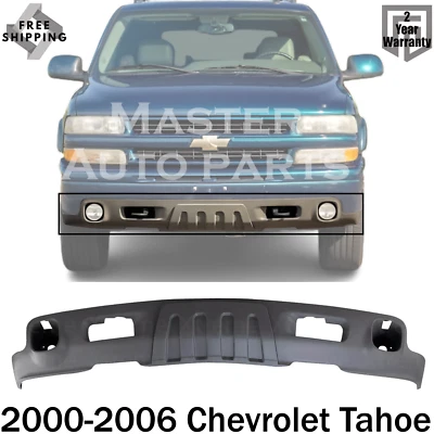 Front Lower Valance Textured For 2000-2006 Chevrolet Tahoe 2004-06 Suburban 1500 - Image 1 of 4