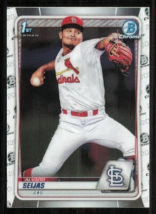 2020 Bowman Chrome Prospects #BCP60 Alvaro Seijas - Picture 1 of 2
