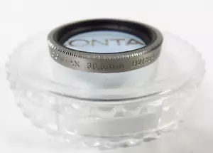 Mint Contax 30.5mm Filter B2 (82A) for T3 Tvs II Silver Japan / #2032 - Picture 1 of 1