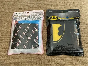 NEW Friends LOGO & Batman FACE COVERING GAITER Mask WASHABLE/REUSABLE - 2 Each - Picture 1 of 4