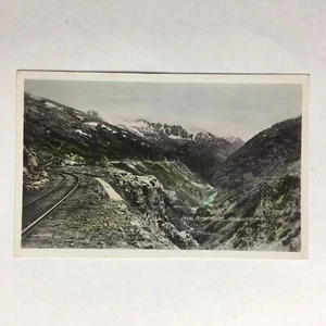Dead Horse Gulch AK White Pass und Yukon Route Alaska RPPC Postkarte veröffentlicht 1949 - Bild 1 von 2