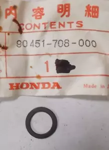 NOS 1978 HONDA CX400 CX500 OEM# 90451-708-000, WASHER (12MM) (HSP/8) - Picture 1 of 1