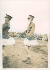 1930s London Rifle Brigade Soldiers drag fake beard Tutus 3x2" Orig photo