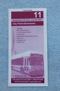 T - Massachusetts Bay - Route 10 - City Point - Downtown - Mar 19, 2016 - Picture 1 of 3