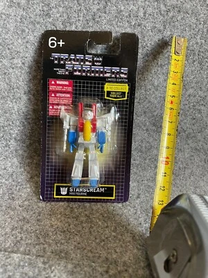 Transformers Starscream Mini Figur Limitierte Edition HASBRO Roboter - Bild 1 von 2