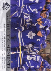 2012-13 SP Authentic Hockey #171 Mats Sundin AM