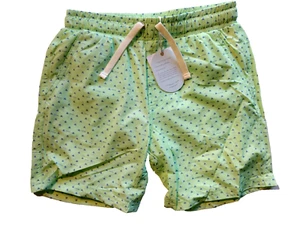 SWEET HONEY 12 12Y Youth Green Boys Beach Water Line Swim Trunks Shorts NWT 0190 - Picture 1 of 5