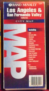 1993 Rand McNally Street Map of Los Angeles & San Fernando Valley, California - Picture 1 of 1