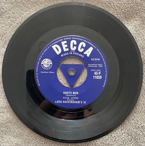 Lord Rockingham's XI – Hoots Mon / Blue Train 7inch Vinyl Record - Picture 1 of 2