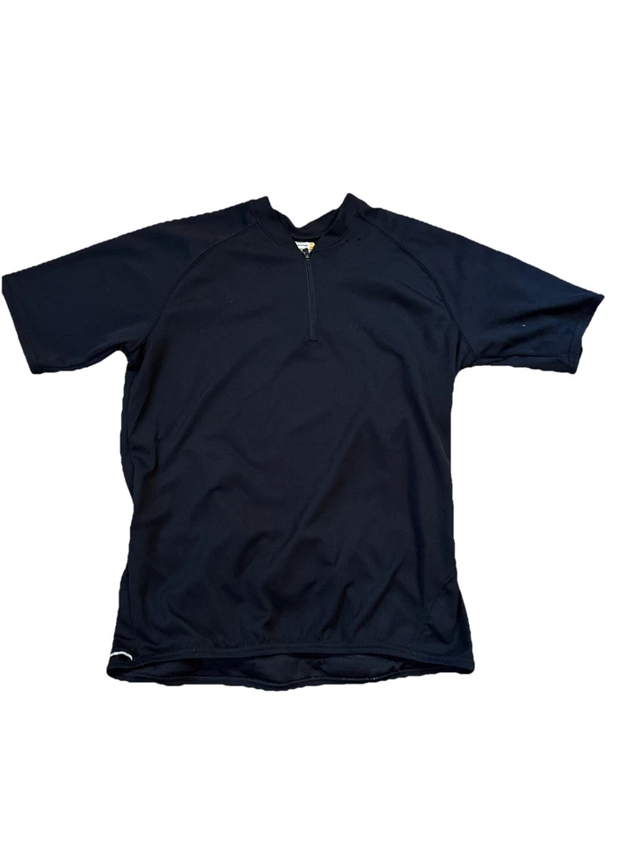 Camisa deportiva Cannondale negra para hombre mediana, llave con cremallera, ciclismo ciclismo ciclismo de montaña Foto 1 de 3