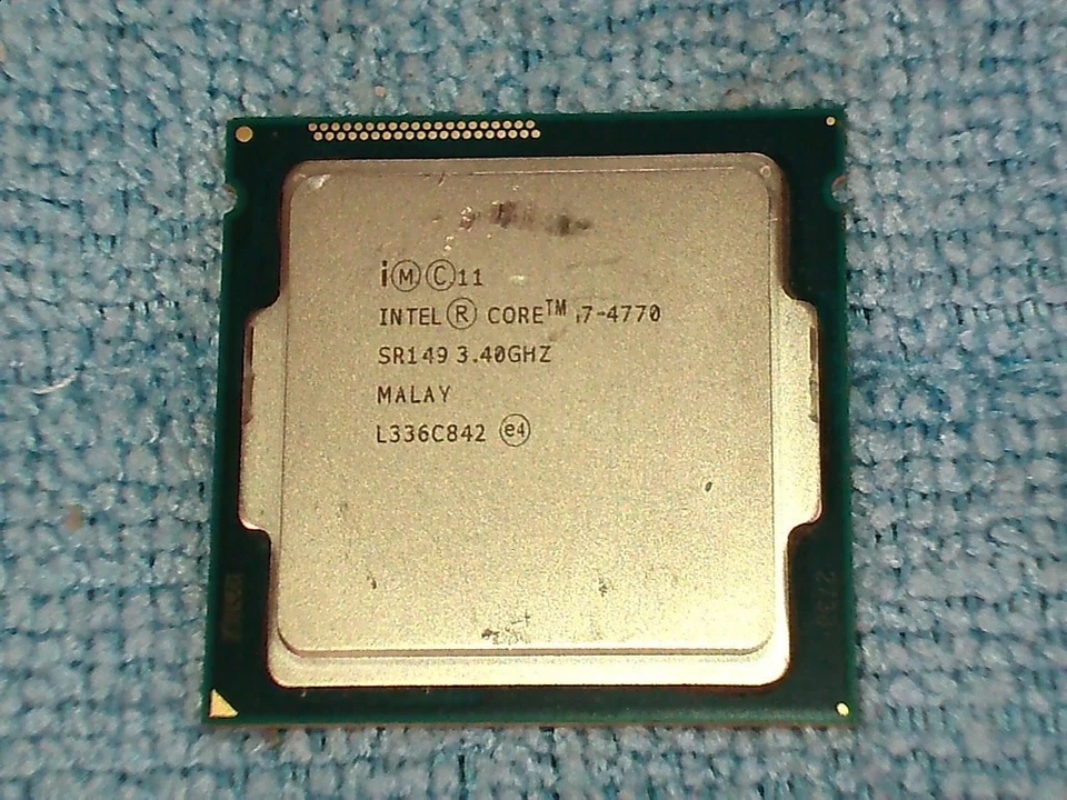 Intel Core i7-4770 SR149 4-Core 3.4GHz LGA1150 CPU Processor 4thGen Untested - Image 1 of 2