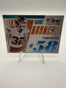 Score 2022 - Top 100 Tyrann Mathieu #T58 - Foto 1 di 2