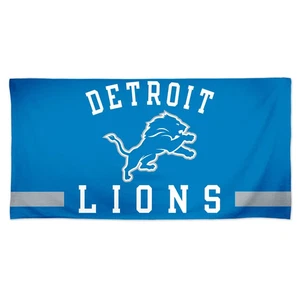 DETROIT LIONS LOGO 30"X60" SPECTRA BEACH TOWEL NEW WINCRAFT 🦁 - Picture 1 of 1