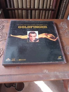 Goldfinger 007 James Bond Laserdisc Box Set Deluxe Collector's Edition NTSC 1995 - Afbeelding 1 van 2