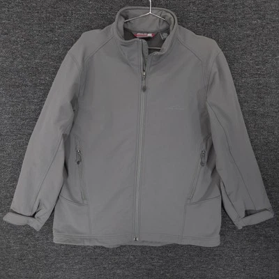 Eddie Bauer Jacket Mens Large Gray System Component 365 Outdoor Hiking Full Zip - Image 1 of 4
