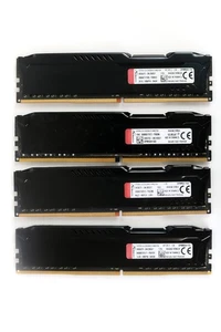 Kingston Hyper-X Fury 16GB (4x4GB) DDR4 2400 Memory RAM | Fast Ship, US Seller! - Picture 1 of 3
