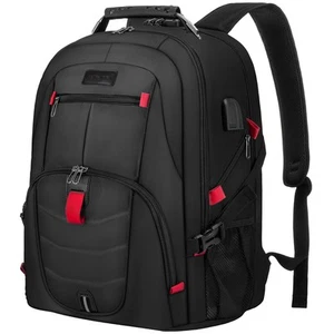 Travel Laptop Backpack Waterproof Anti Theft with Lock and USB Charging Port ... - Picture 1 of 8