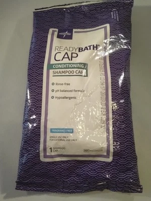 Medline Ready Bath Cap Conditioning Shampoo Cap - Image 1 of 4