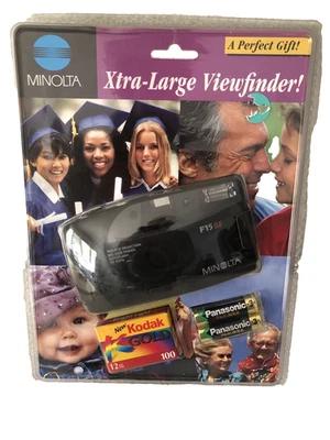 New In Sealed  Package Minolta Big View Finder  Camera F15BF 35mm Camera - Image 1 of 4