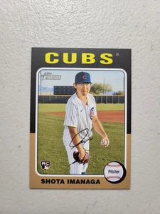 2024 Topps Heritage High Number - Shota Imanaga #564 (RC) NM Free Shipping - Picture 1 of 2
