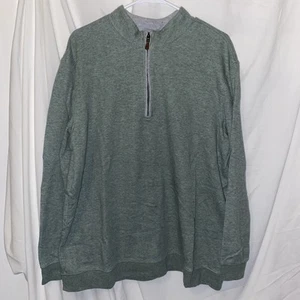 Magaschoni Herren Quarter Zip Shirt XL Langarm Activewear Seafoam Grün - Bild 1 von 13
