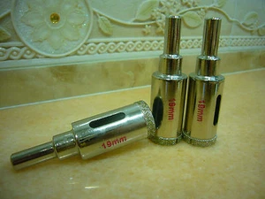 3 pcs 19mm ( close 3/4" inch ) THK Diamond coated core drill drills bit hole saw - Picture 1 of 2