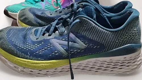 Scarpe da corsa New Balance Fresh Foam uomo 10 5 blu giallo ammortizzate comode 17 m