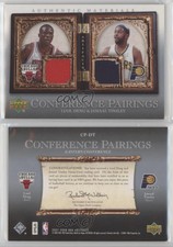 2007-08 Upper Deck Artifacts Conference Pairings /150 Luol Deng Jamaal Tinsley