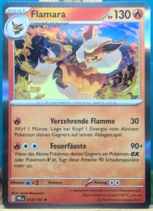 POKEMON - Prismatische Entwicklungen - Flamara - 013/131 - HOLO - deutsch - Bild 1 von 1