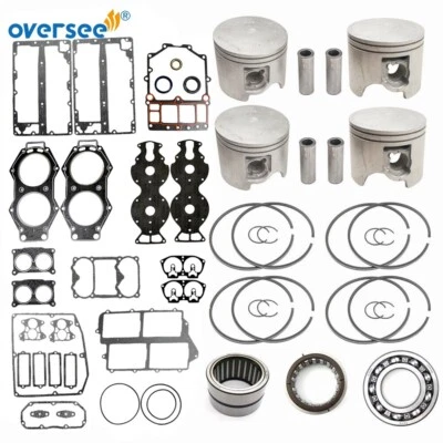 Crankshaft & Power Head Rebuild Kit STD For Yamaha E115HP 61U/6E5 E115A Outboard - Imagem 1 de 4