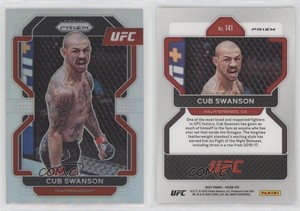 2022 Panini Prizm UFC Silver Prizm Cub Swanson #141
