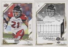 2019 Upper Deck CFL Gold /50 Adam Berger #8